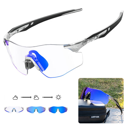 Athletic Rimless Photochromic Sunglasses