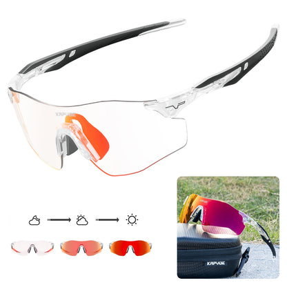 Athletic Rimless Photochromic Sunglasses