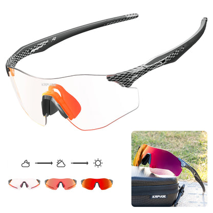 Athletic Rimless Photochromic Sunglasses